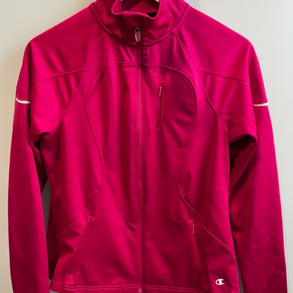 Champion slim fit zip up size M